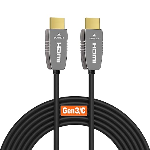 RUIPRO 8K HDMI Fiber Optic Cable CL2 Rated 165 Feet 48Gbps 8K60Hz 4K120Hz by RUIPRO-ProfessionalQualityVideoandAudioYouCanSeeandHear