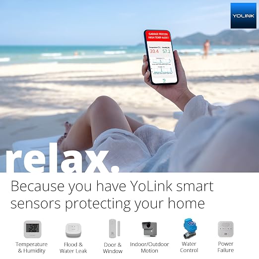 YoLink SpeakerHub & Two Temp/Humidity Sensors Starter Kit – Audio Hub Plays - Image 4