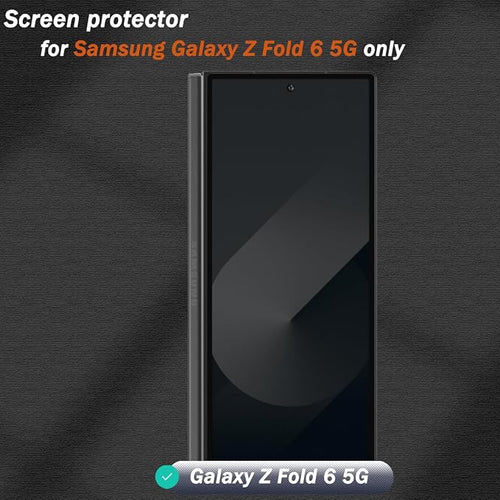 2 Pack Outer Tempered Glass for Samsung Galaxy Z Fold 6 5G Screen Protector - Image 2