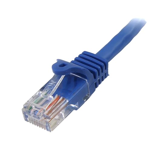15 Ft Blue Snagless Cat5 Utp Patch Cable - Image 2