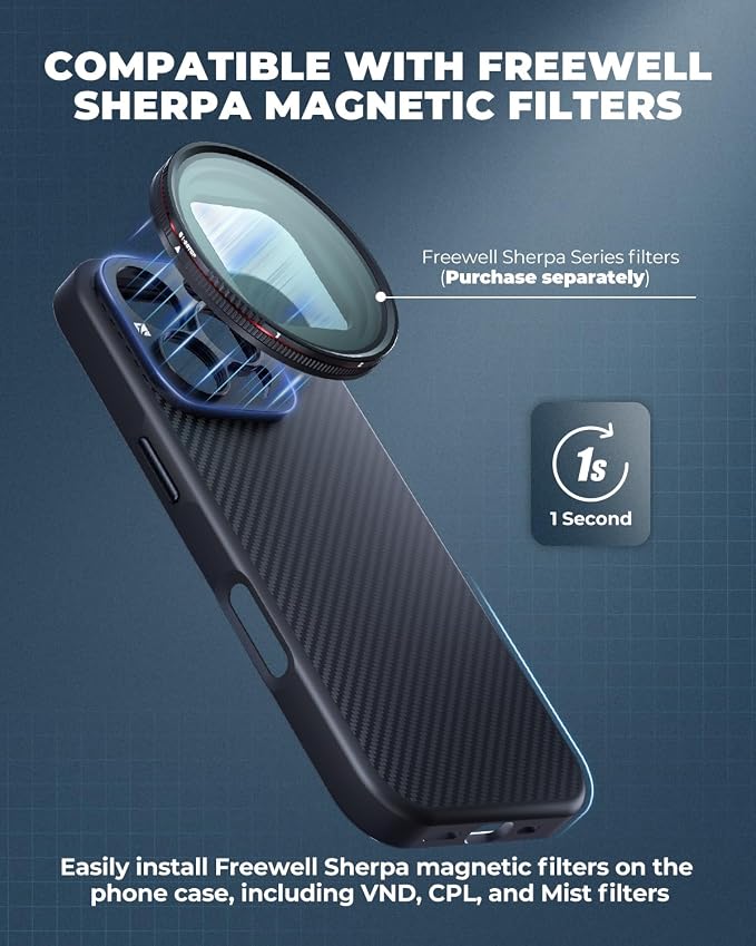FREEWELL Pro Filmmaker Case for iPhone 15 Pro Max - Image 3