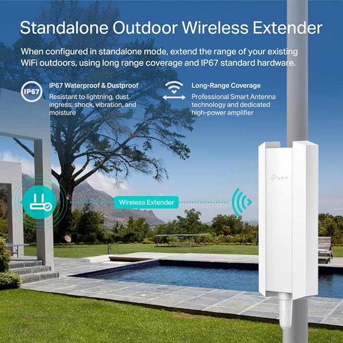 TP-Link Long Range Outdoor Access Point | WiFi Extender Outdoor Universal - Image 5
