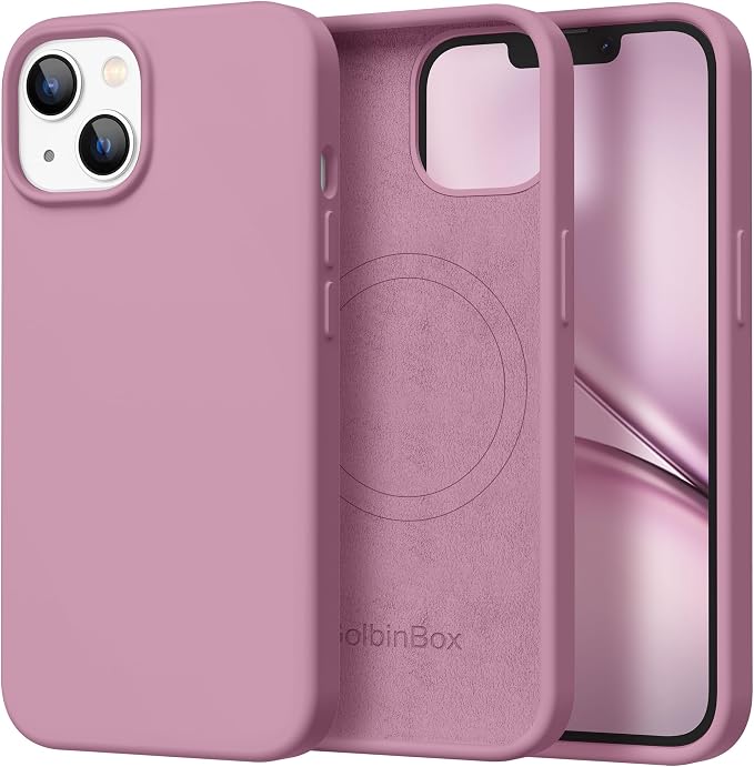 GolbinBox Magnetic for iPhone 13 Case & iPhone 14 Case, Compatible by GolbinBox
