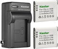 Kastar 2-Pack Battery and AC Wall Charger Replacement by Kastar