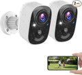 Vicohome Security Cameras Wireless Outdoor, 2K Battery Powered WiFi Cameras by MaxiVizSecurityCamera