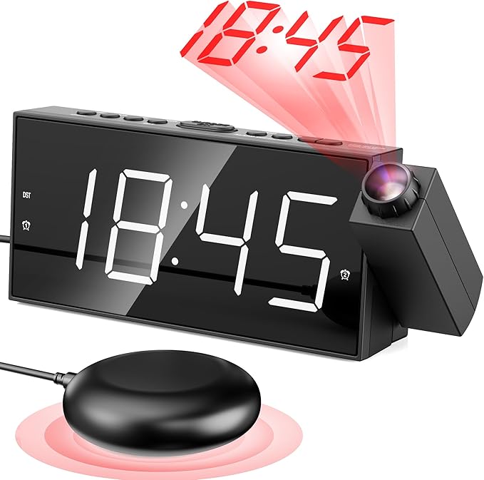 Mesqool Projection Alarm Clock by Mesqool