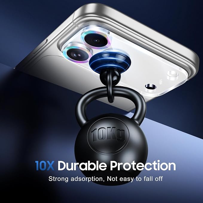 UniqueMe 3 Pack Compatible for iPhone 17 Pro Max Camera Lens Protector - Image 2