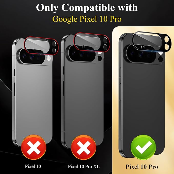 4 Pack Camera Lens Screen Protector Compatible - Image 2