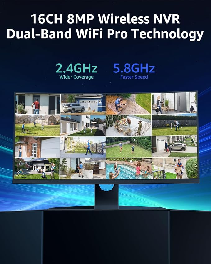 ANNKE 16CH Wireless Security Camera System, Expandable 4K NVR - Image 3