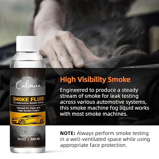 Calvana 10 fl.oz Smoke Machine Liquid, Oil Leak Detection Kit, - Image 7
