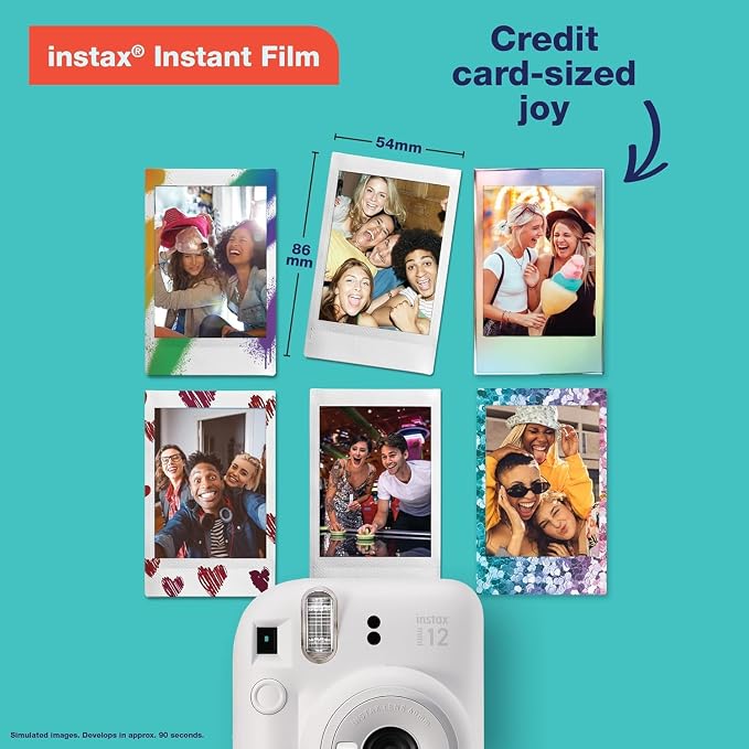 Fujifilm Instax Mini 12 Instant Camera Blossom Pink - Image 9