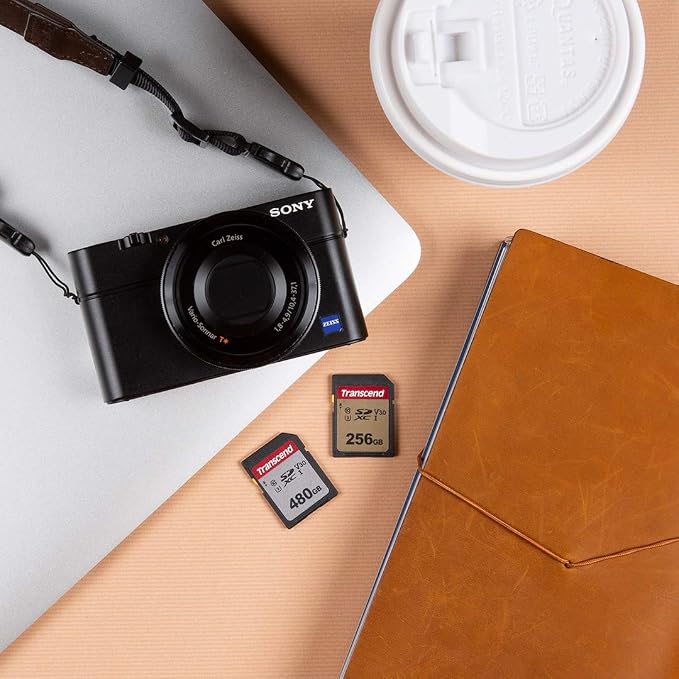 Transcend SDC300S 64GB SDXC SD Card, Compatible - Image 2