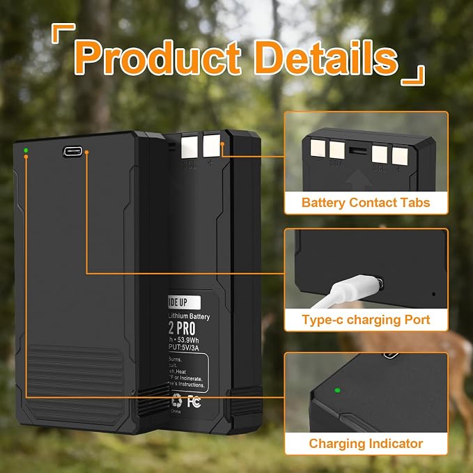 ANTIEE 2 Pack 7000mAh LIT-22 Pro Battery Replacement - Image 5
