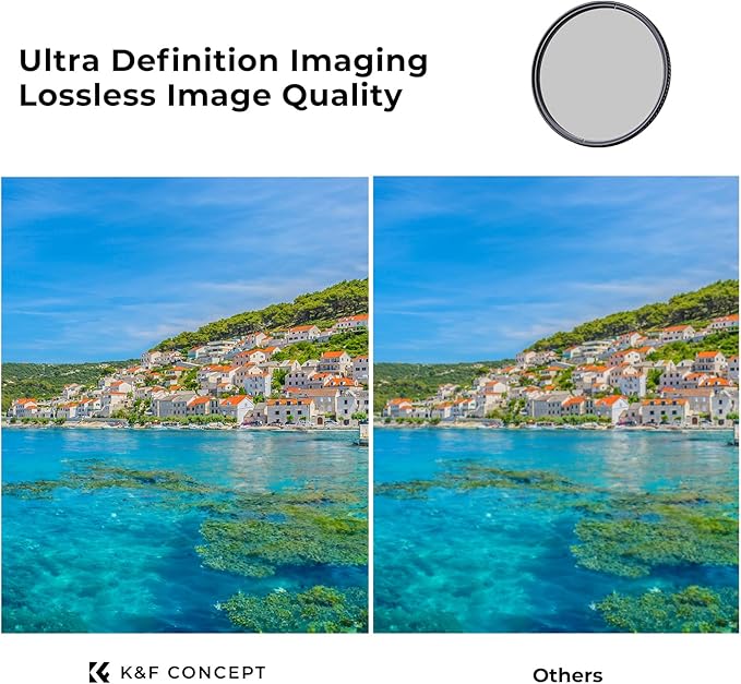 K&F CONCEPT 77mm True Color Polarizer Lens Filter Circular Polarizing Filter - Image 5