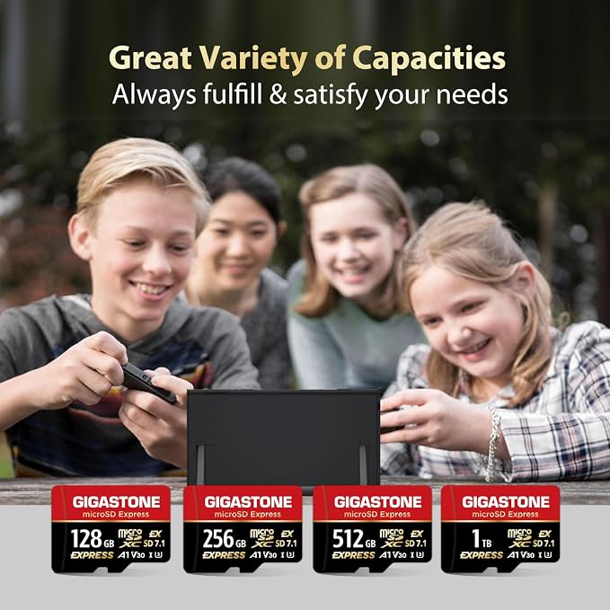 【Designed for Switch 2】GIGASTONE 256GB microSD Express R/W 880/650MB/s SDXC - Image 8