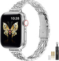 MioHHR Slim Metal Band Compatible by ProfessionalStainlessSteelWatchBandCase