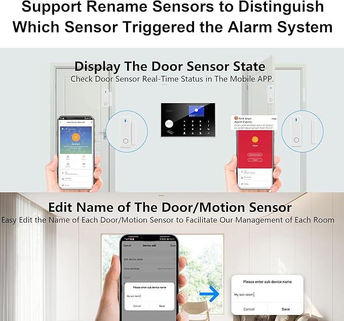 Wireless Home Alarm System, Siren Alarm - Image 6