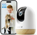 MUBVIEW 5G WiFi Indoor Security Camera No Subscription, Pet Camera by MUBVIEW