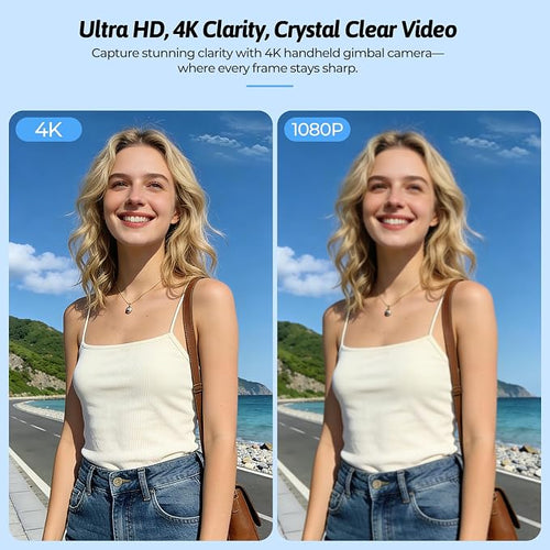 4K Vlogging Camera for YouTube, 75MP Pocket Digital Camera - Image 2