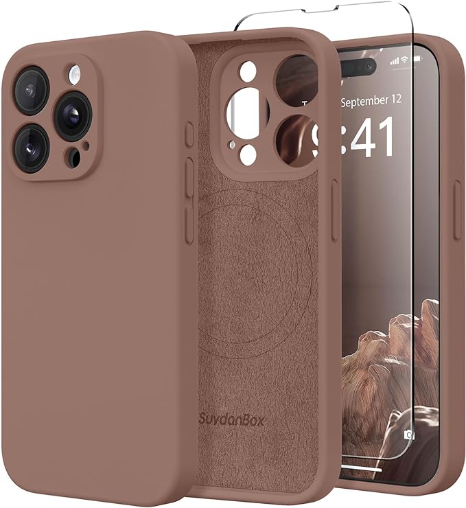 Magnetic for iPhone 12 Pro Max Case, Compatible by SUYDANBOX