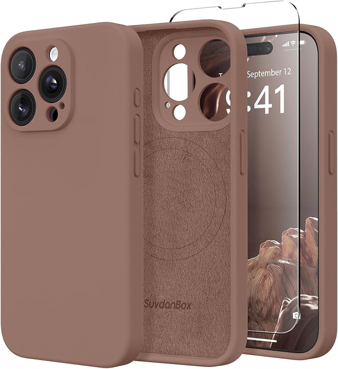 Magnetic for iPhone 15 Pro Case, Compatible by SUYDANBOX
