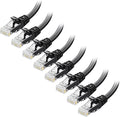 Cable Matters 1Gbps 8-Pack Snagless Short Cat 5e Ethernet Cable - 3ft by CableMatters