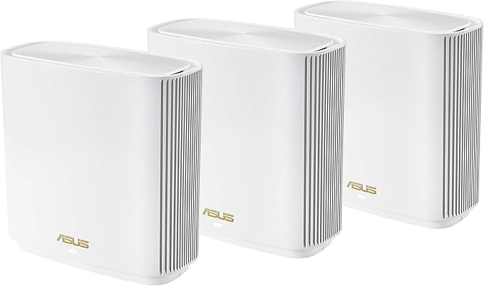 ASUS ZenWiFi Whole-Home Tri-band Mesh WiFi 6E System, Coverage up to 7 by Amazon+Renewed