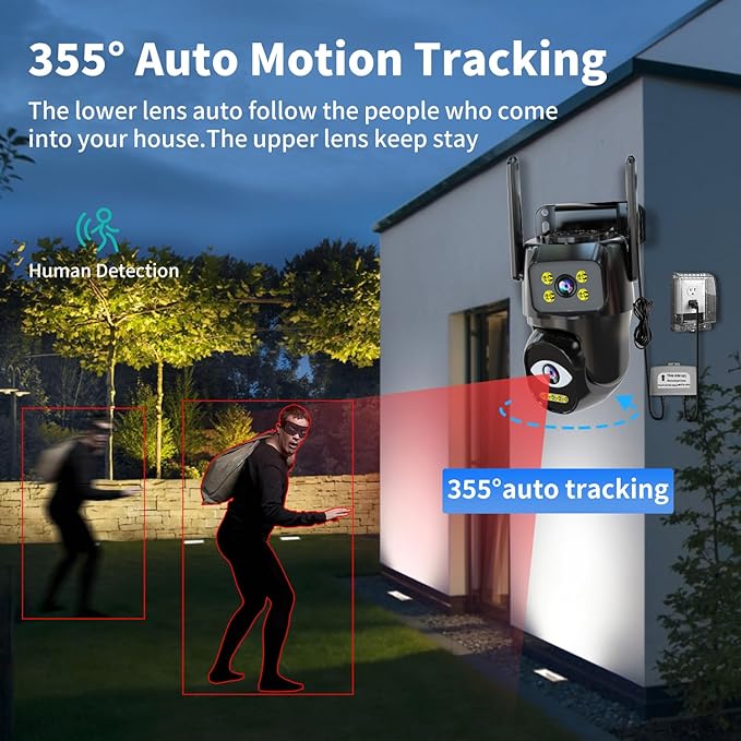 Security Cameras Outdoor Wifi, 5G/2.4G Cameras - Image 4