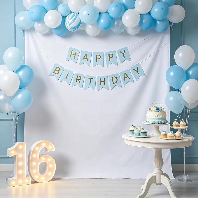 White Photography Backdrop for Photoshoot, Photo Backdrop Curtain - Image 8