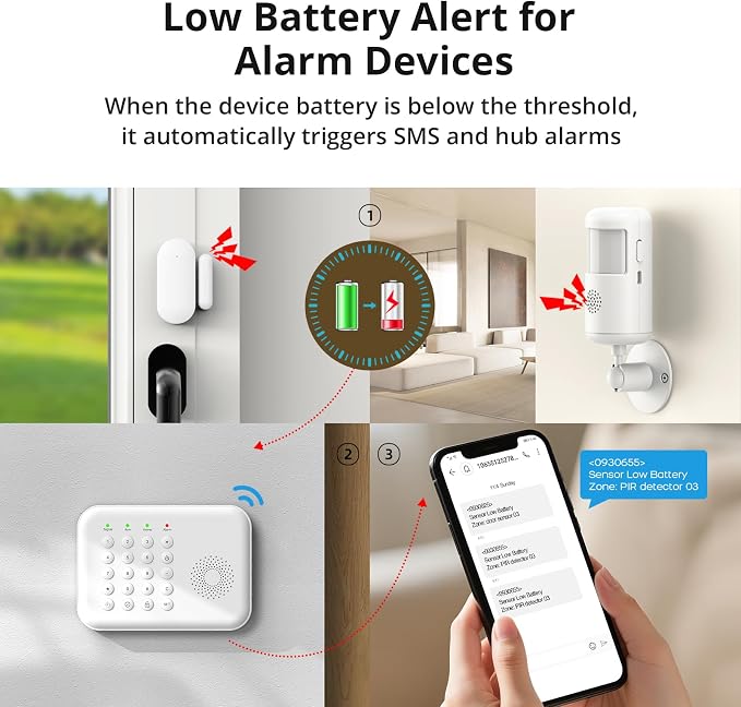 Alarm System for Home Security, 2025 Upgraded Wireless Security System - Image 6