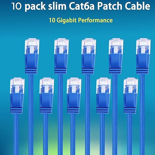 Rapink Cat6a 5ft Ethernet Cables - Image 2
