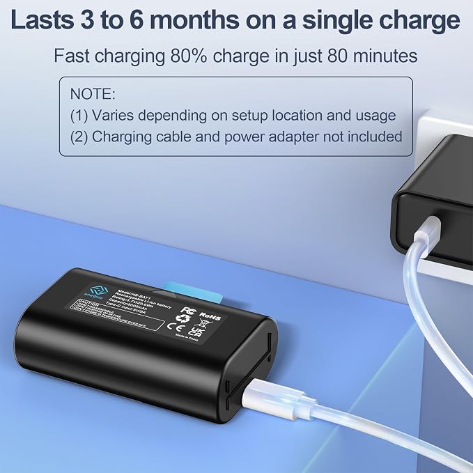 anegine Extra Outdoor Camera Battery Pack 8000mAh - Image 7