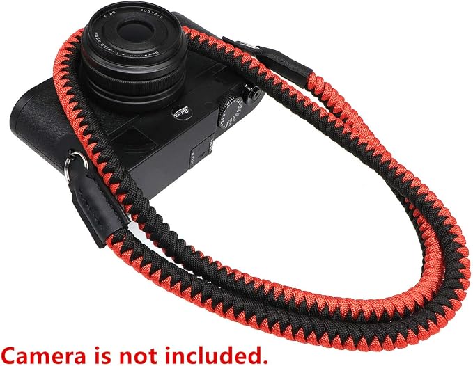 Paracord Woven Camera Neck Shoulder Strap Belt Hand Compatible - Image 5