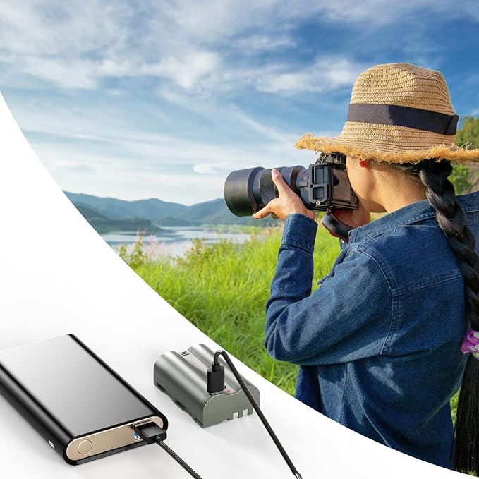 LP EN-EL3e, EL3 Battery, 2600 mAh Battery Compatible - Image 7