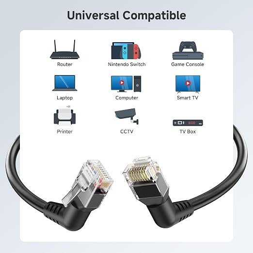 Cable Matters 10Gbps Rotatable Cat 6 Ethernet Cable - 25ft - Image 7