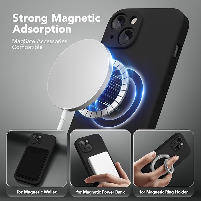 Magnetic for iPhone 15 Plus Case, Compatible - Image 2