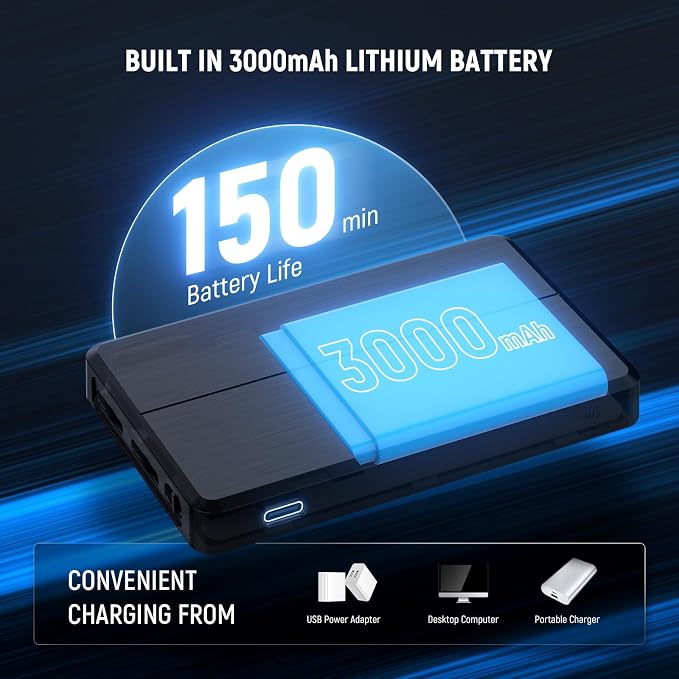 NEEWER Basics LED Selfie Phone Light, Rechargeable 2500-9000K Clip On Fill Light - Image 6