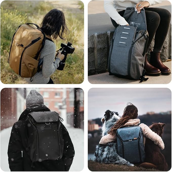 Peak Design Everyday Backpack 20L, MagLatch Top, Dual Side Access, FlexFold - Image 7