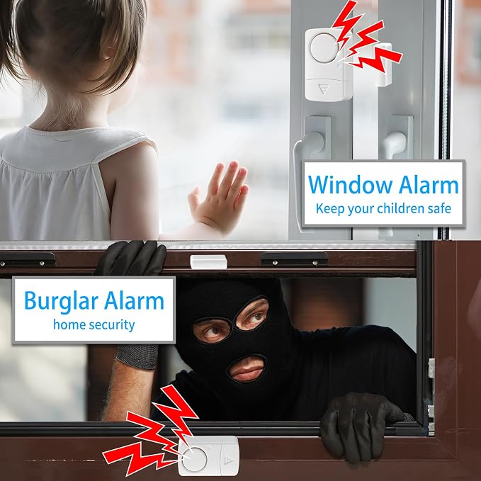 Window Door Alarm, 120db Door Alarm - Image 4