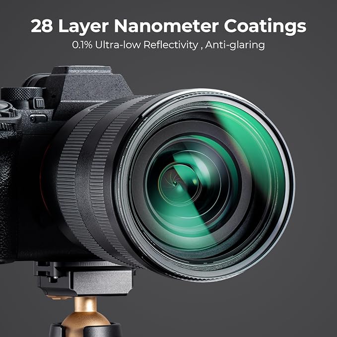 K&F CONCEPT 52mm Ultra-Low Reflectivity MCUV Lens Protection Filter 28 - Image 5