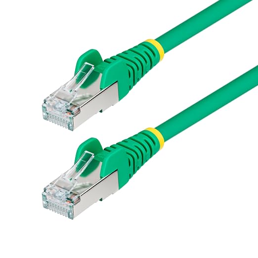 StarTech.com 25ft Green CAT6a Ethernet Cable, Snagless RJ45, 100W PoE++ by StarTech