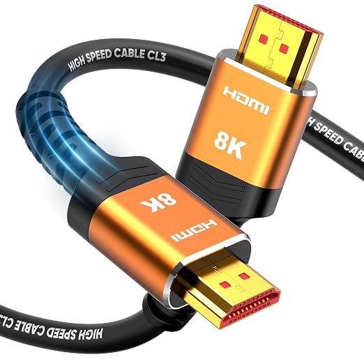 Highwings HDMI Cables 30FT Long, 8K Ultra High Speed HDMI 2.1 Cable 8K@60 by Highwings