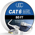 Cat 6 Ethernet Cable 50 ft, 10Gbps High Speed Ethernet Cable, Internet Cable by UltraClarityCables