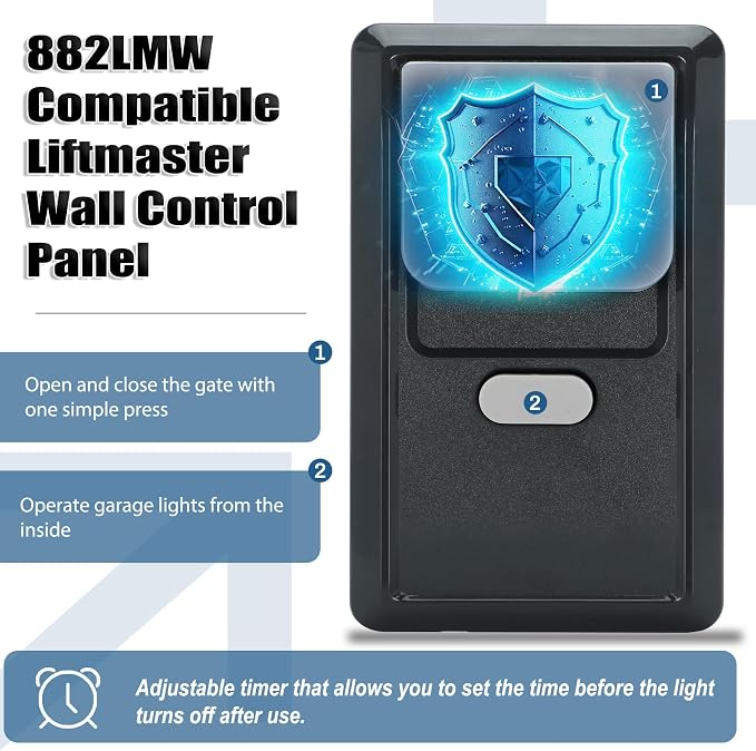 882LMW Multi-Function Wall Control Panel, Compatible only - Image 4