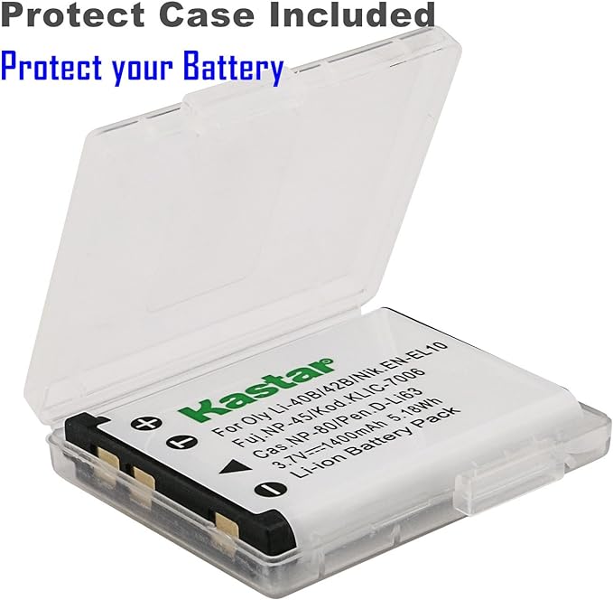 Kastar Digital Camera Replacement Lithium-Ion Battery Compatible - Image 2