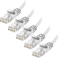 Cable Matters 10Gbps 5-Pack Snagless Cat 6 Ethernet Cable - 5ft by CableMatters