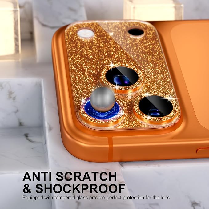 Choiche Compatible for iPhone 17 Pro Max Camera Lens Protector, Bling Camera - Image 3