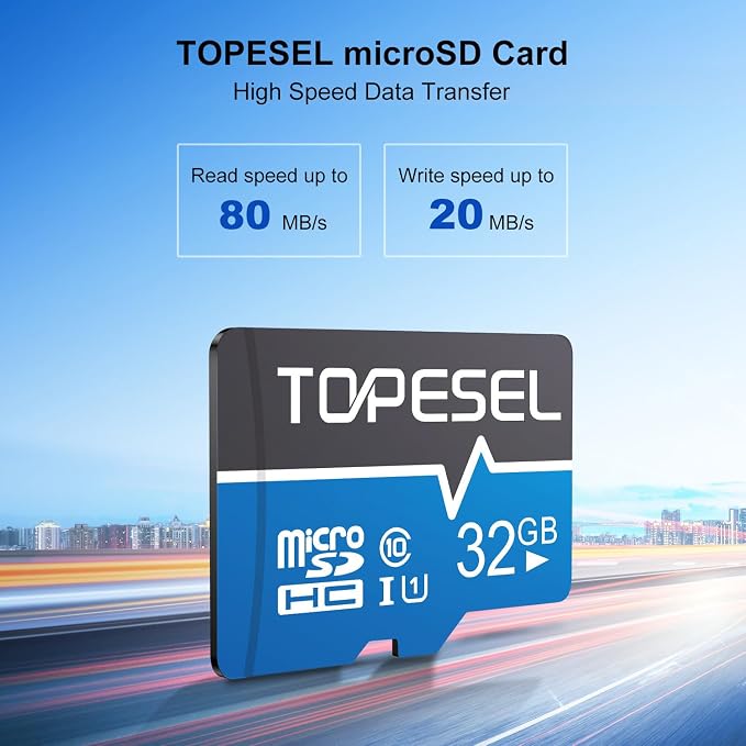 TOPESEL 32GB Micro SD Card 5Pack Micro-SDHC Memory Card UHS-I, High Speed Flash - Image 2