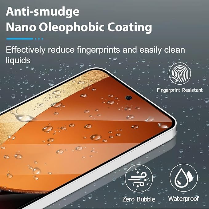 Galaxy S23 Privacy Screen Protector Tempered Glass, 9H Hardness 2D Curved Full - Image 7