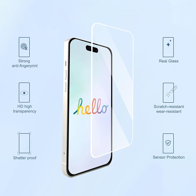 Ailun 3 Pack Screen Protector for iPhone 17 Pro - Image 2